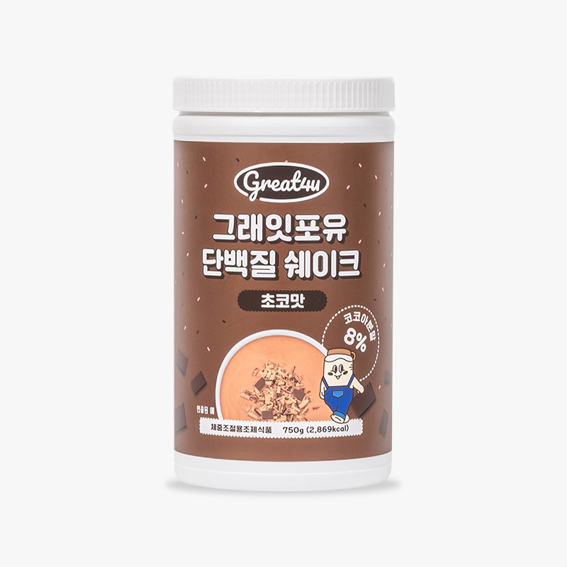 그래잇포유 단백질쉐이크 초코맛